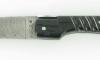 Vendetta Damascus Black Horn Silver Threads